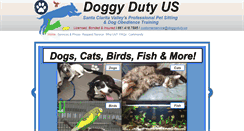 Desktop Screenshot of doggyduty.us